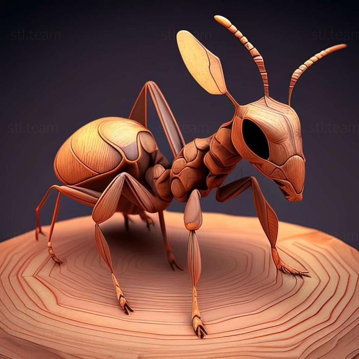 3D model Camponotus ogasawarensis (STL)